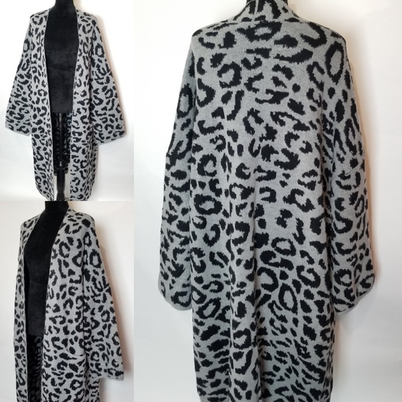Leopard Print Cardigan - Picture 4 of 8
